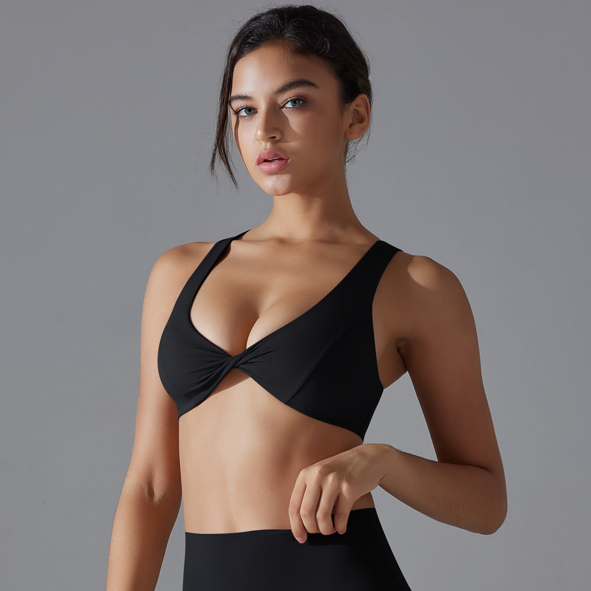 Solid Color Fashion Yoga Clothes Bra For Women