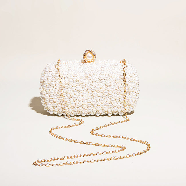 Women's Fashion Clutch Pearl Dinner Bag Main Image