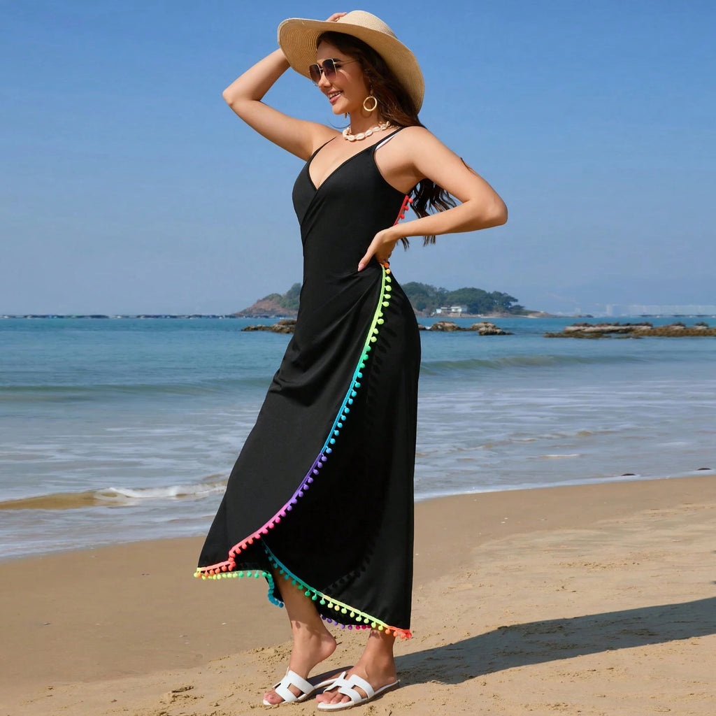 Fashion Personality Female Seaside Holiday Dress