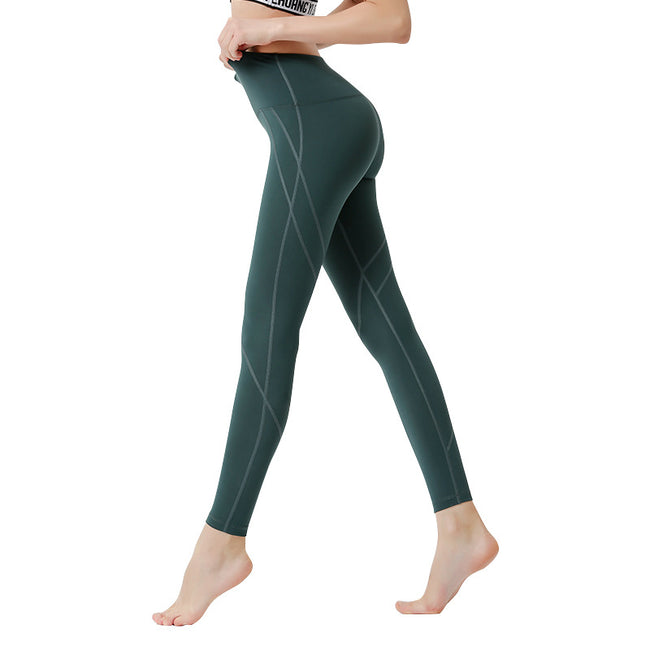 Fitness pants women stretch tight yoga pants Hover Image