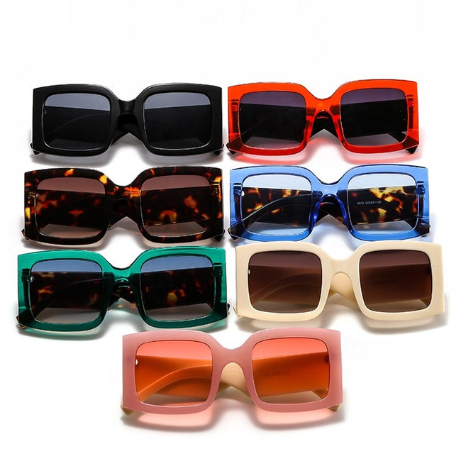 Large-frame  colorful sunglasses for men and women Main Image