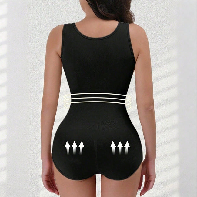 Seamless Shaping Shapewear Body Shaper Tummy Control Bodysuit Women Faja Slimming Waist Trainer Belt Compression Strap Main Image
