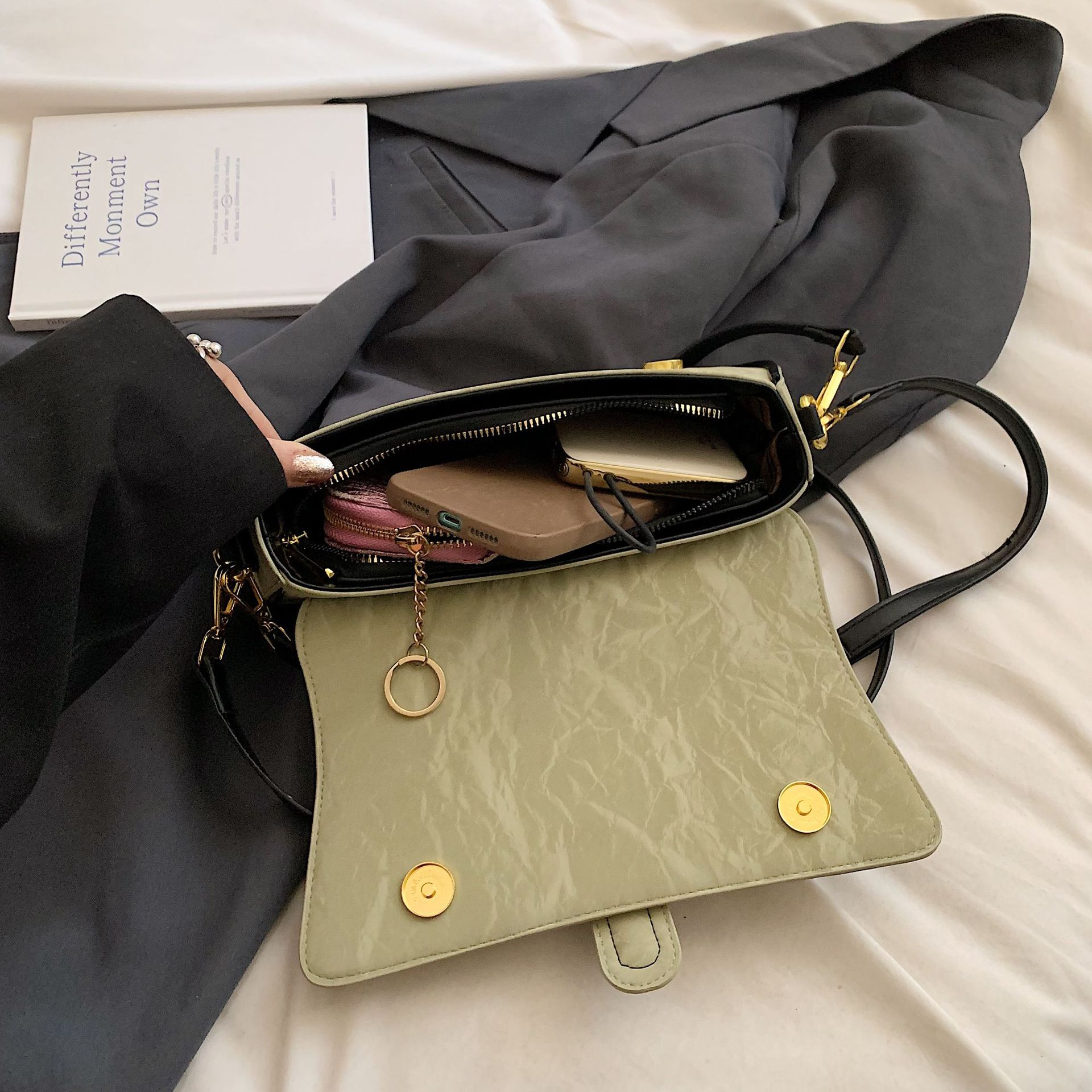 Printed Casual Versatile Shoulder Bag For Women
