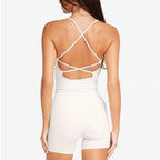 Waist Slimming Yoga Vest Shaping Sports Top For Women