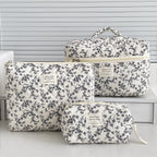 Bow-knot Flower Large-capacity Makeup Bag