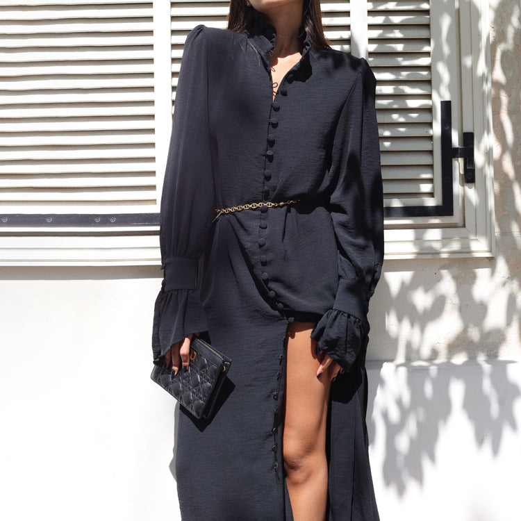 Casual Slit Long Dress Women