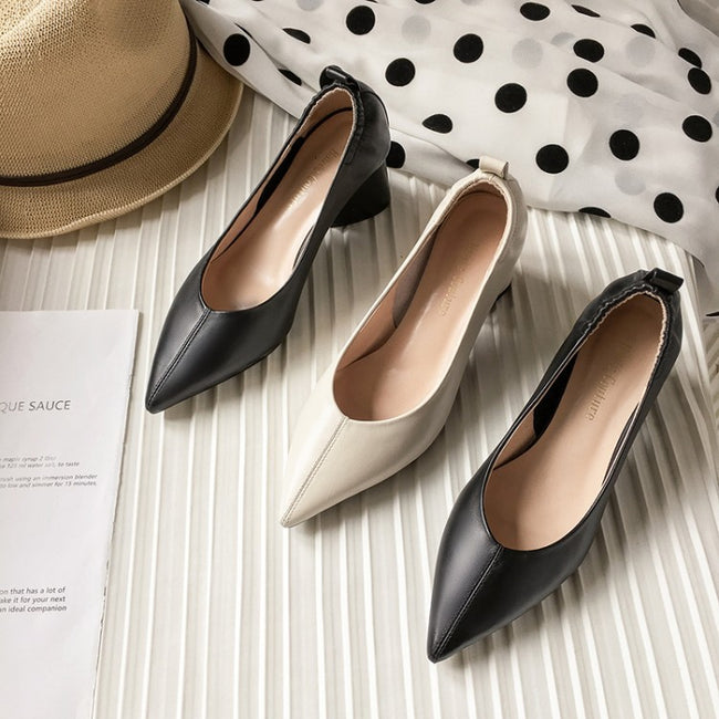 Pointy Toe Comfortable High Heels Main Image