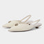 Pointed Toe Stiletto Sandals French Style Temperament Shallow Mouth Pumps Women