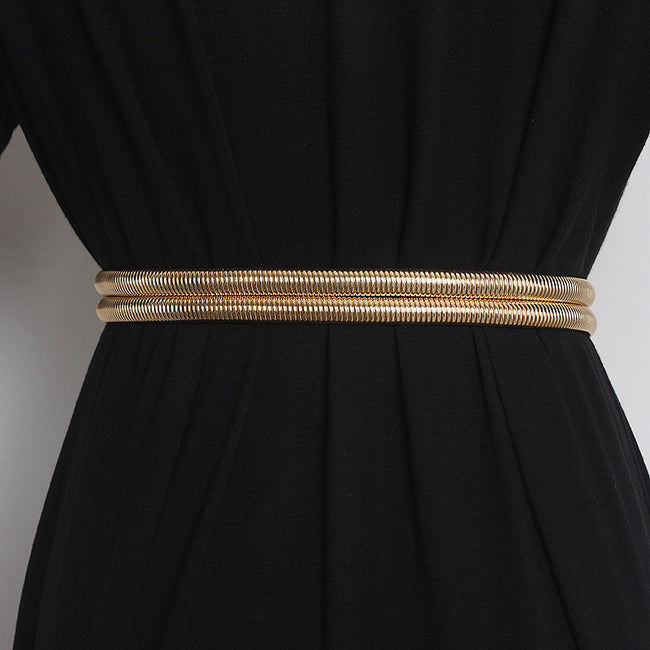 Belt Female Ornament Metal Stretch Main Image
