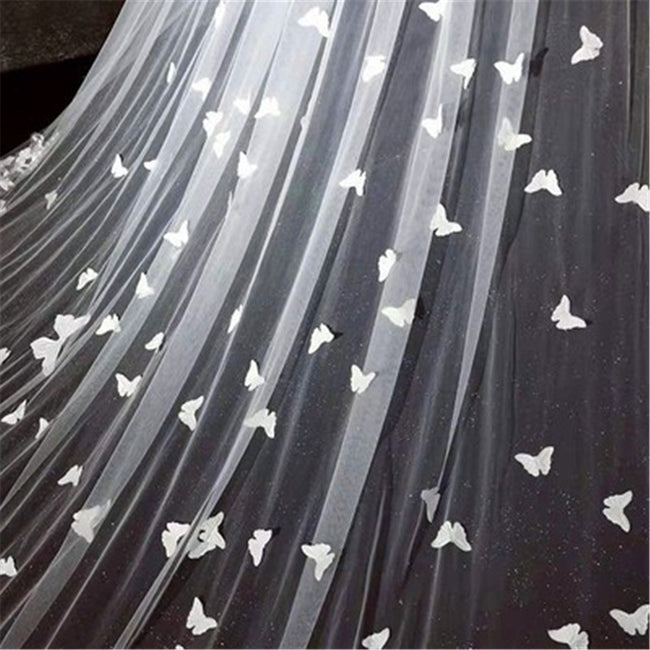 Starry Sky Veil Bridal Wedding Dress Main Image