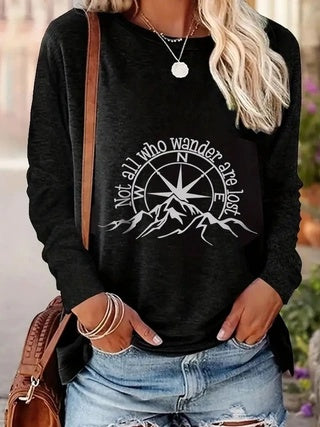 Women's Spring And Autumn Tops T-shirts Hover Image
