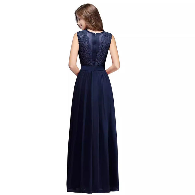 Sleeveless Sexy Elegant Wedding Party Dress Main Image