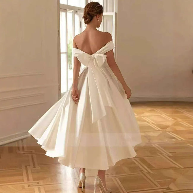 Sunshine Theme Exterior Slimming Temperament Small Trailing Wedding Dress Main Image