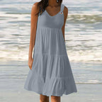 Casual Elegant Stitching Dress Women