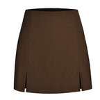 New Style Casual Skirt-trousers With Double Side Slits