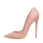Pointed high heels