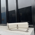 Personalized Clutch, Chain, One Shoulder, Retro Fashion, Wild, Underarm Bag, Small Square Bag