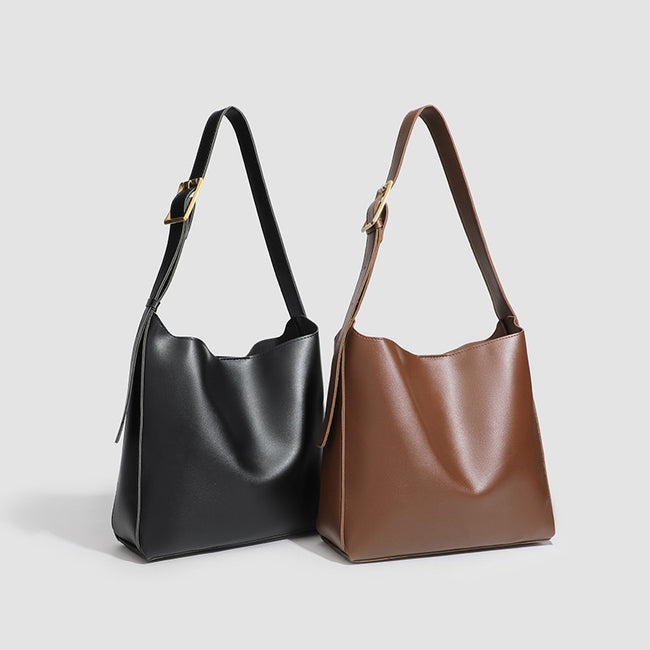 Retro Textured Maillard Tote Bag Hover Image