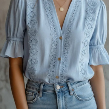 Polyester Blouse Hover Image