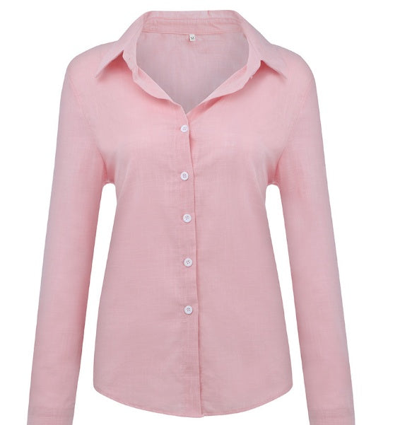 Loose and beautiful blouse for spring