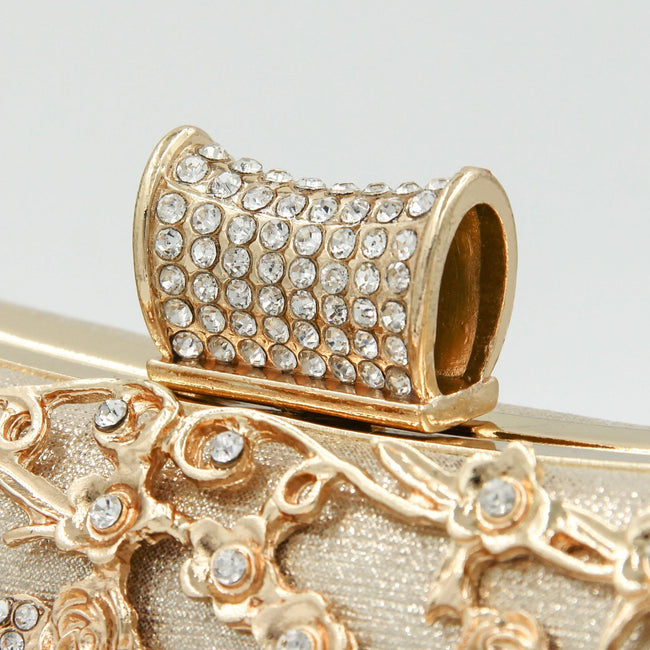 Hollow diamond cheongsam bag rhinestone bag clutch shoulder Main Image