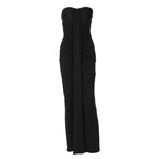 Seamless Ribbon Wrap Bodycon Dress For Women