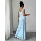 Elegant Slim-fit Long Dress For Women