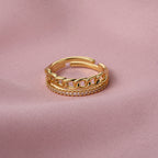 Women's Fashion Personality Versatile Belt Rings