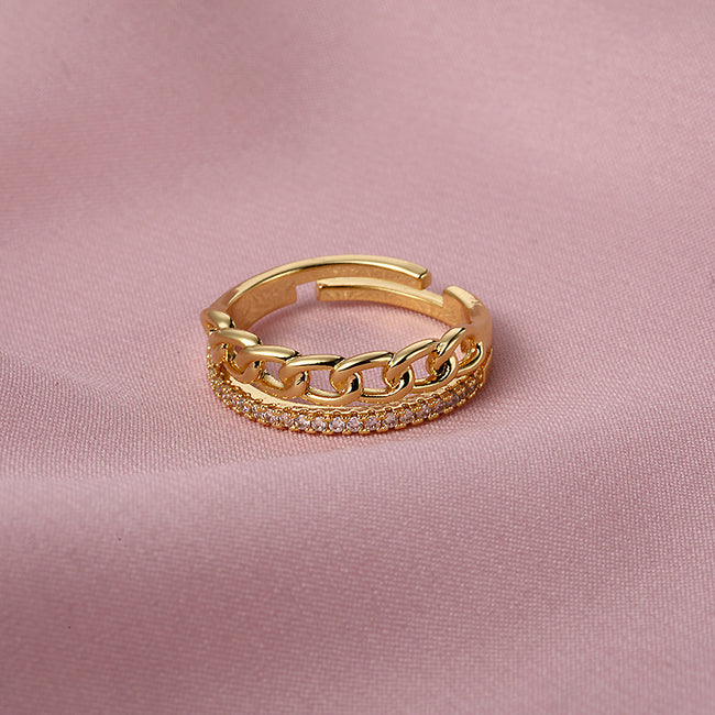 Women's Fashion Personality Versatile Belt Rings Main Image