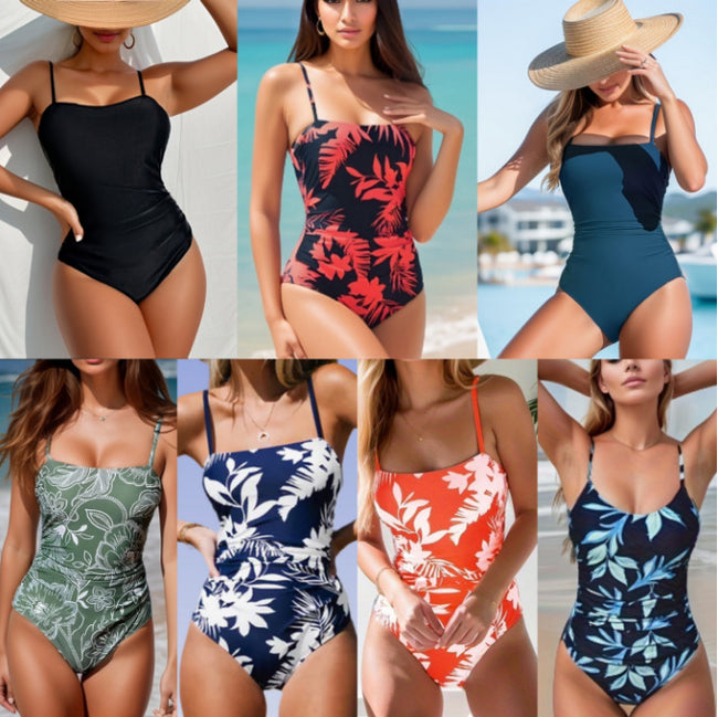 Women's Bikini Printed One-piece Swimsuit Main Image