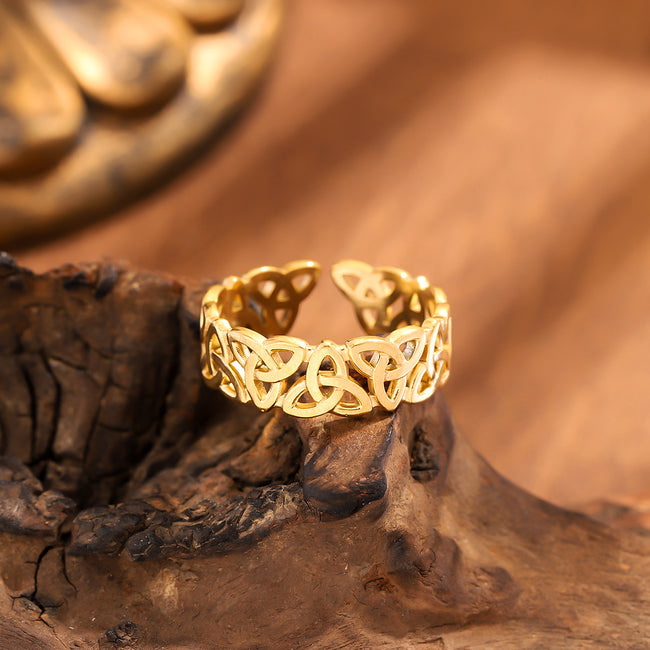 Popular Openwork Multi-style Stainless Steel Rings Main Image