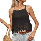 Ultra-short Leaky Navel Suspender Bottoming Shirt Women