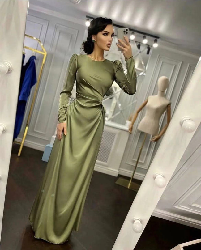 Beautiful Waist Fitting Irregular Dress Main Image