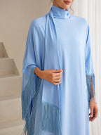 Women's Dress Light Luxury Embroidery Long Sleeve