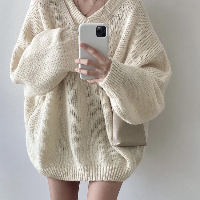 Fashion Long Sleeve Thermal Sweater Women Main Image