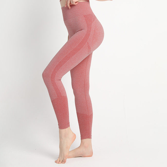 Seamless Dots Peach Hip Yoga Pants Women Hover Image