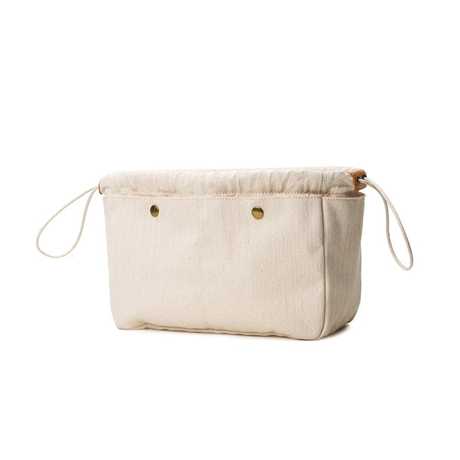 Cotton Canvas Travel Organizer Bag For Makeup Main Image