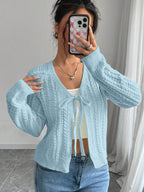 Long Sleeved Knitted Sweater For Women