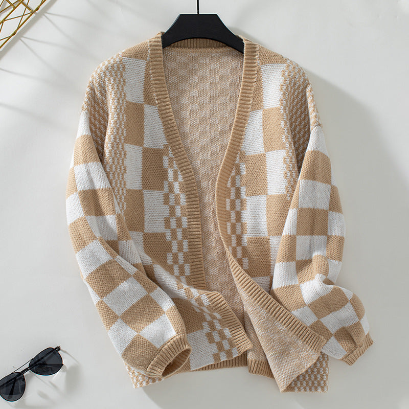 Women Sweater Loose Lantern Sleeve