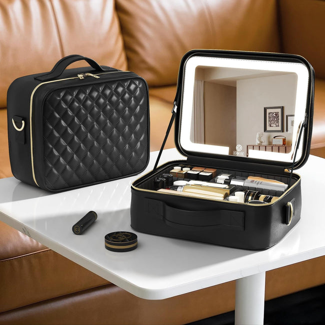 High-capacity Premium Travel And On-the-go Makeup Bag Hover Image