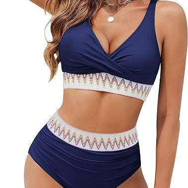 Women's Fashion Split Bikini Swimsuit Suit Main Image