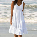 Casual Elegant Stitching Dress Women