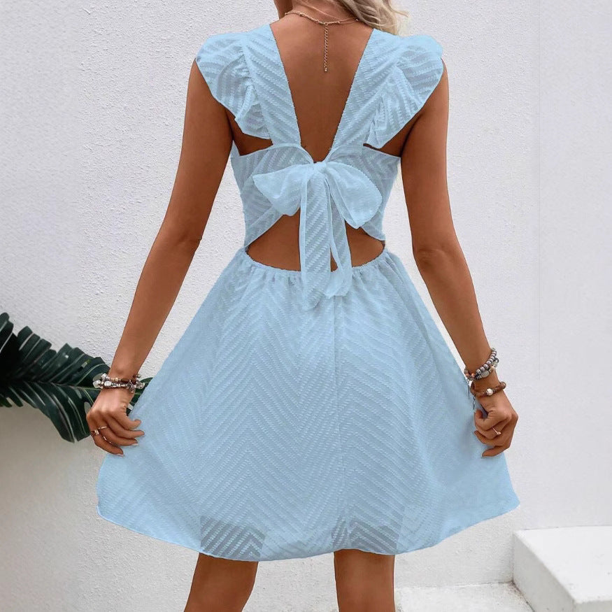 Lace Elegant Casual Mid-length Women's Dress