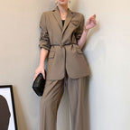 Ladies Triangle Fashion Decorative Thin Leather Belt