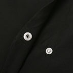 Deep V-shoulder irregular blazer