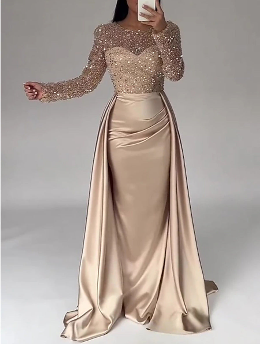 The Dazzling Sequin Queen Sequin Evening Gowns