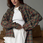 Retro Style Versatile Casual Long Sleeve Shirt For Women