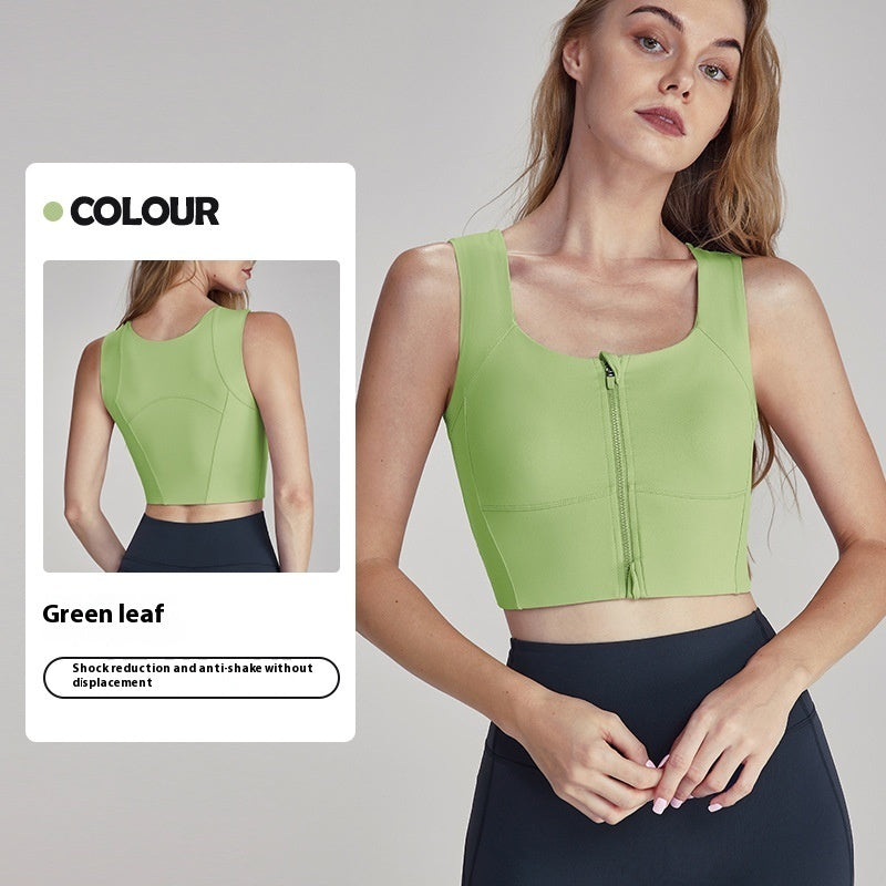 Nude Feel Sports Underwear Shockproof High-strength Vest Women