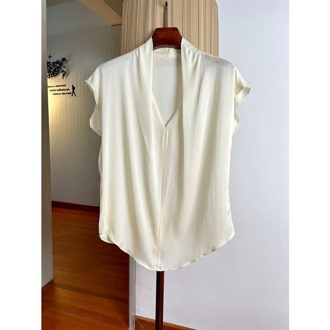 Thin Shirt Women Sleeveless Pullover Vest Top Women Main Image