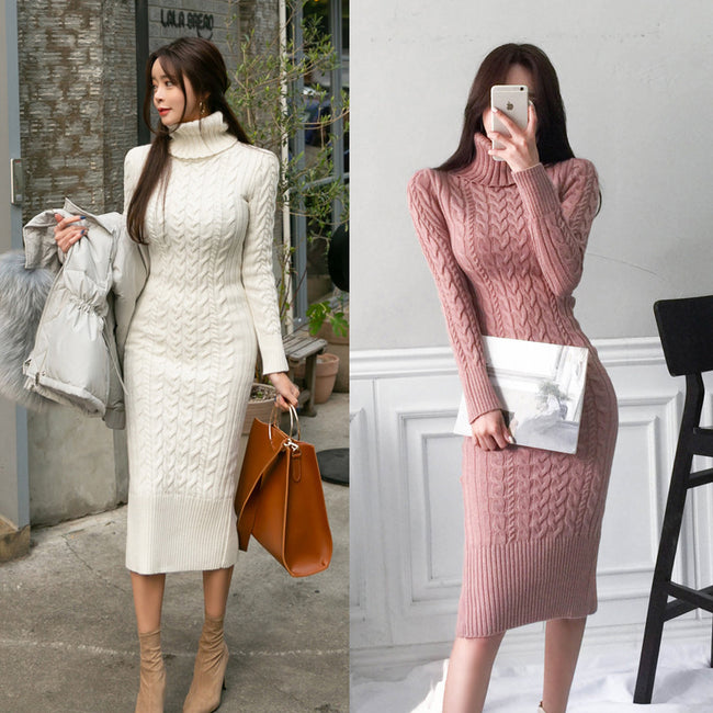 Women's Slim-fit Hip-wrapped Temperament Dress Main Image